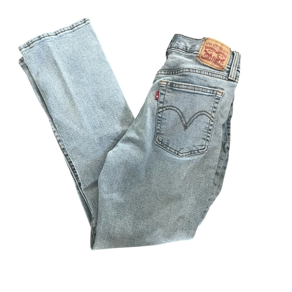 Levi's Straight Leg Jeans - Light Blue Wash